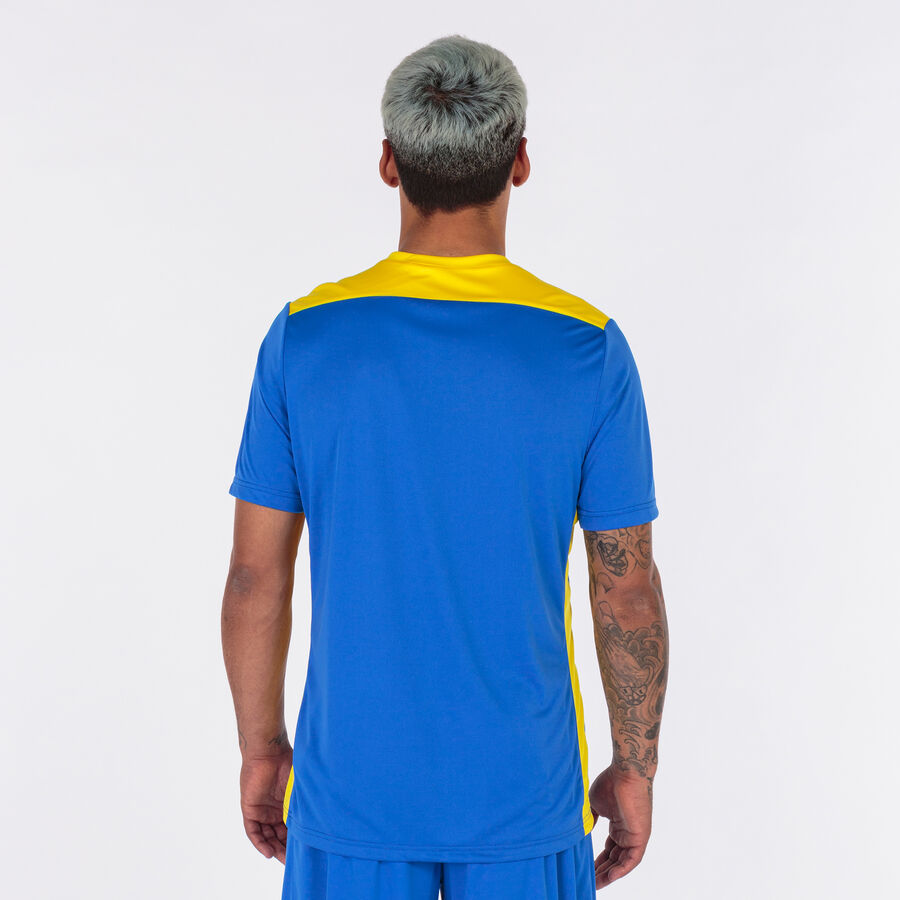 Camiseta manga corta hombre Championship VI blanco gris