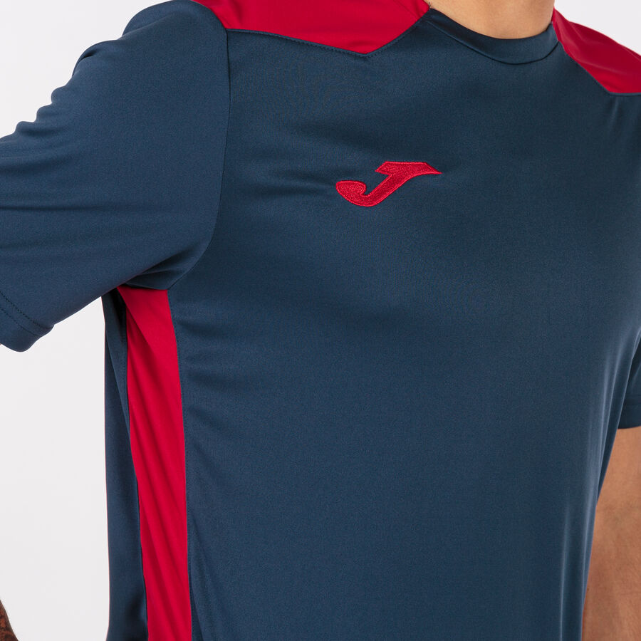Camiseta manga corta hombre Championship VI blanco gris