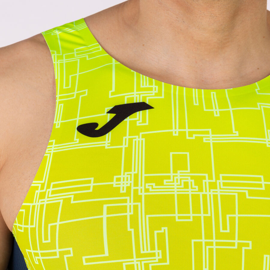 Camiseta tirantes hombre Elite VIII negro