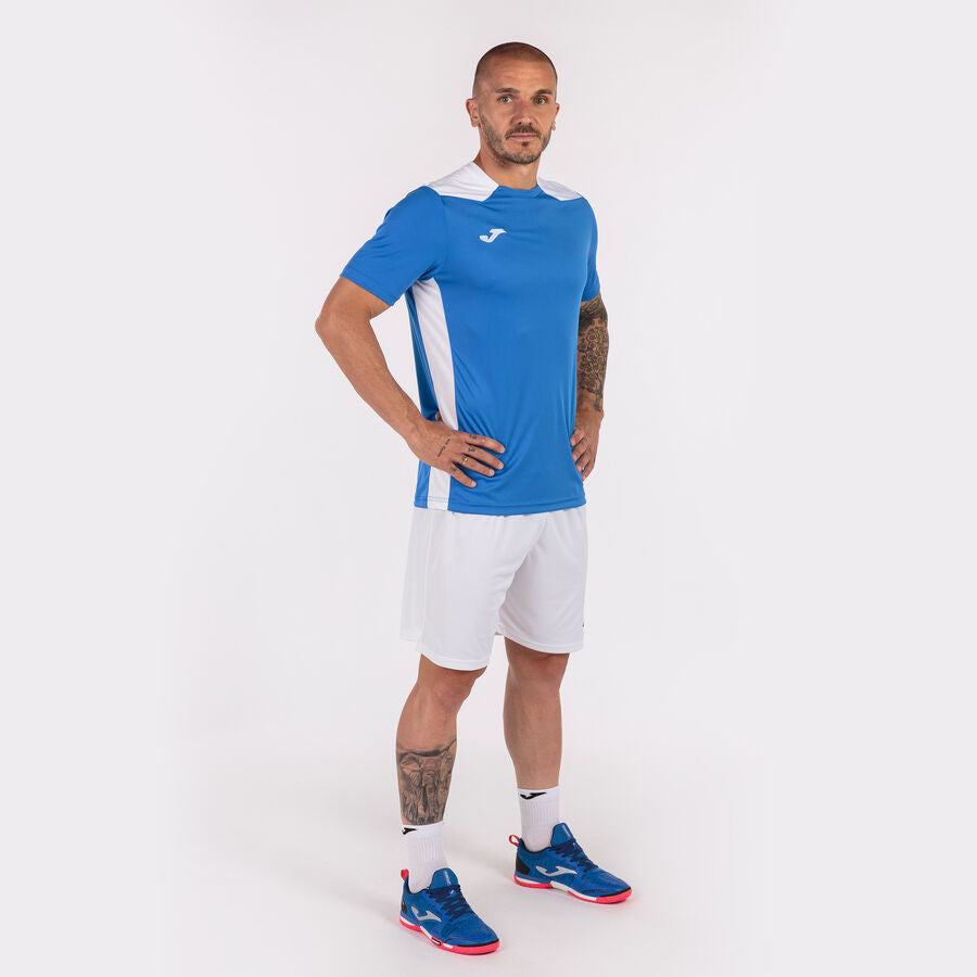 Camiseta manga corta hombre Championship VI blanco gris