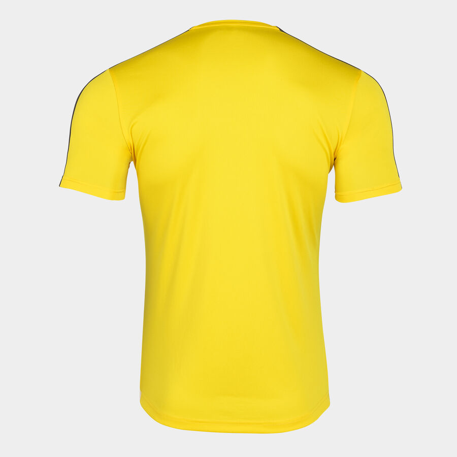 Camiseta manga corta hombre Academy III verde blanco