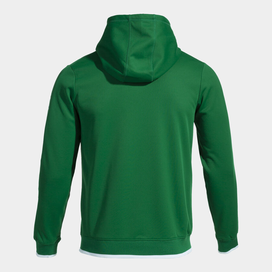 Chaqueta con capucha hombre Olimpiada gris melange negro