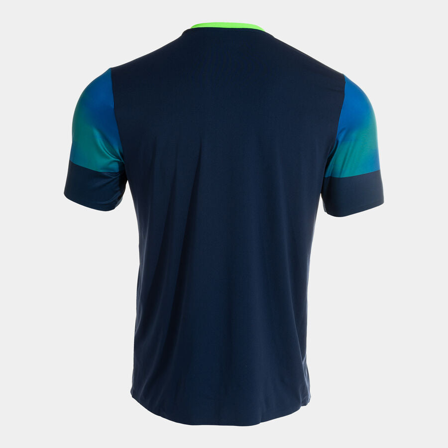 Camiseta manga corta hombre Elite XI negro amarillo flúor