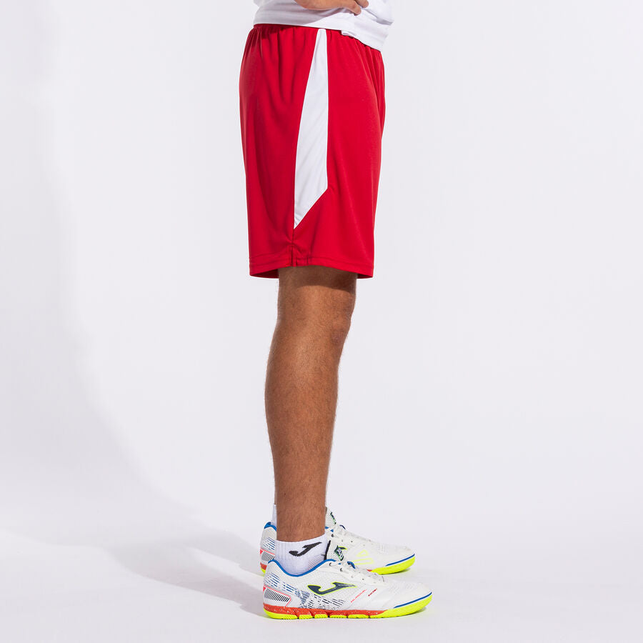 Short hombre Glasgow rojo blanco