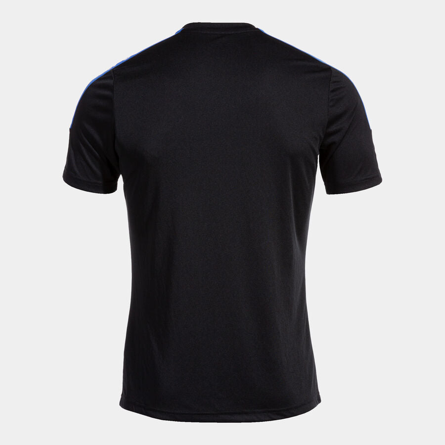 Camiseta manga corta hombre Olimpiada gris melange negro