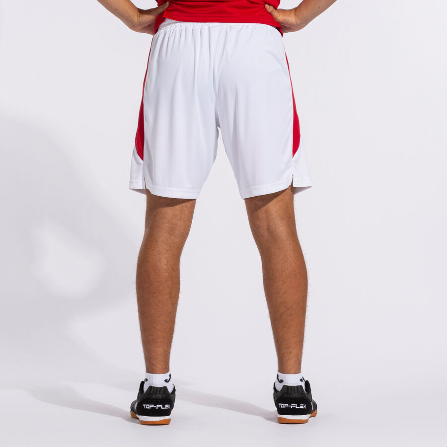 Short hombre Glasgow rojo blanco