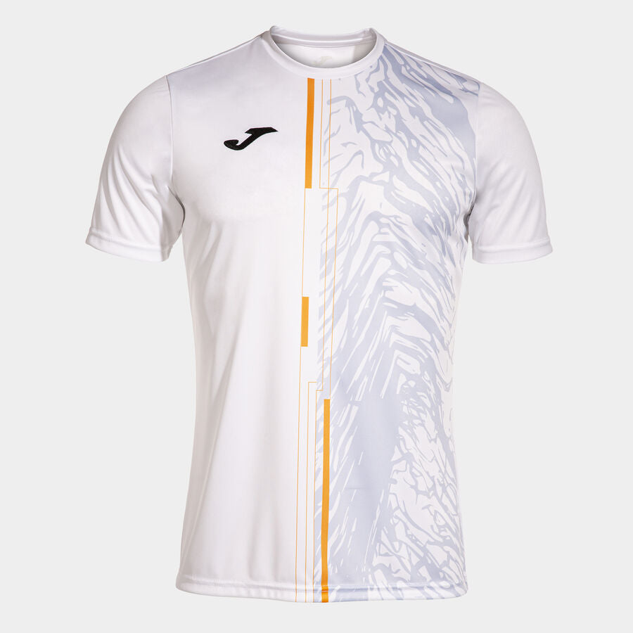 Camiseta manga corta hombre Pro team blanco celeste