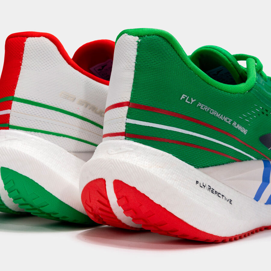 Zapatillas running R.2000 Italia 24 unisex verde rojo