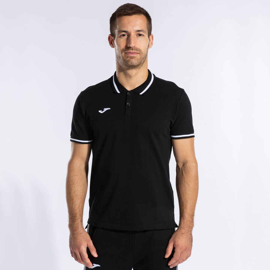 Polo manga corta hombre Confort II burdeos