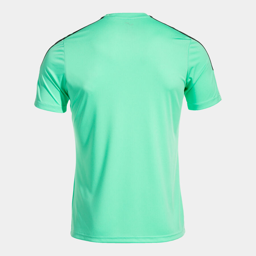 Camiseta manga corta hombre Olimpiada gris melange negro
