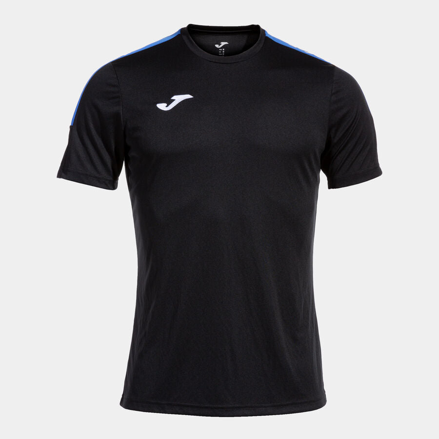 Camiseta manga corta hombre Olimpiada gris melange negro