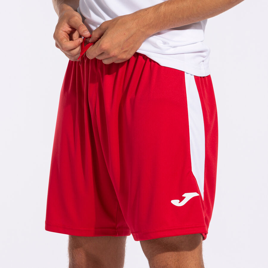 Short hombre Glasgow rojo blanco