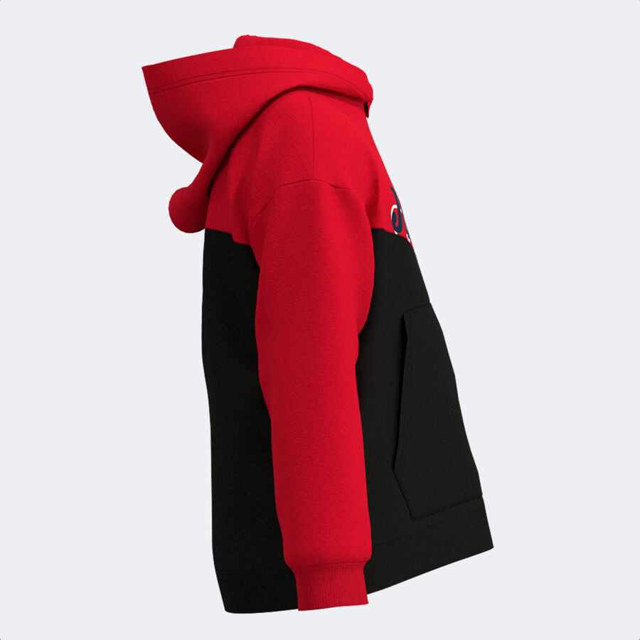 Sudadera con capucha niño Park marino gris melange