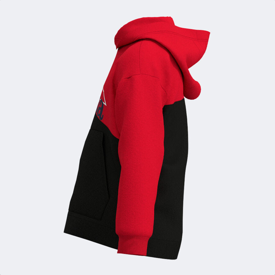 Sudadera con capucha niño Park marino gris melange