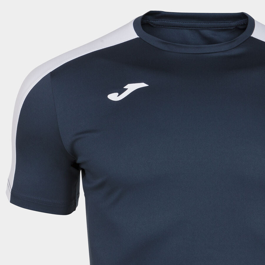 Camiseta manga corta hombre Academy III verde blanco