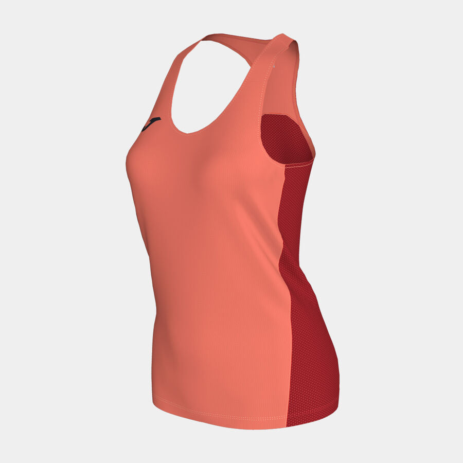 Camiseta tirantes mujer R-Winner naranja flúor