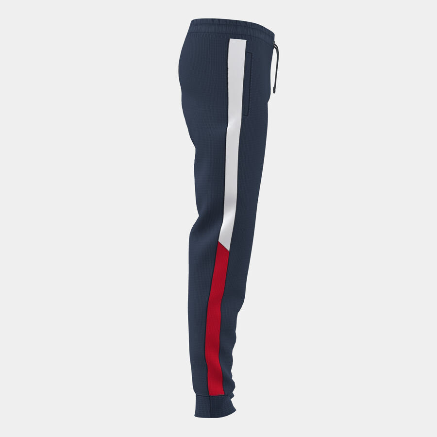 Pantalón largo hombre Stripe marino rojo