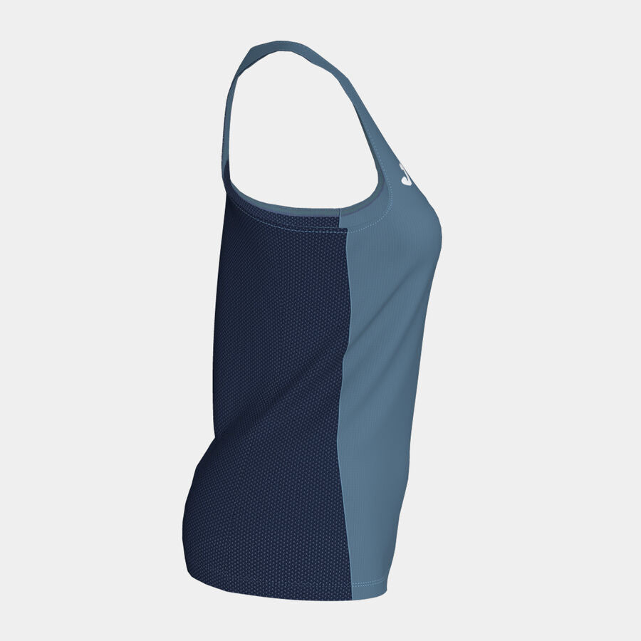 Camiseta tirantes mujer R-Winner naranja flúor