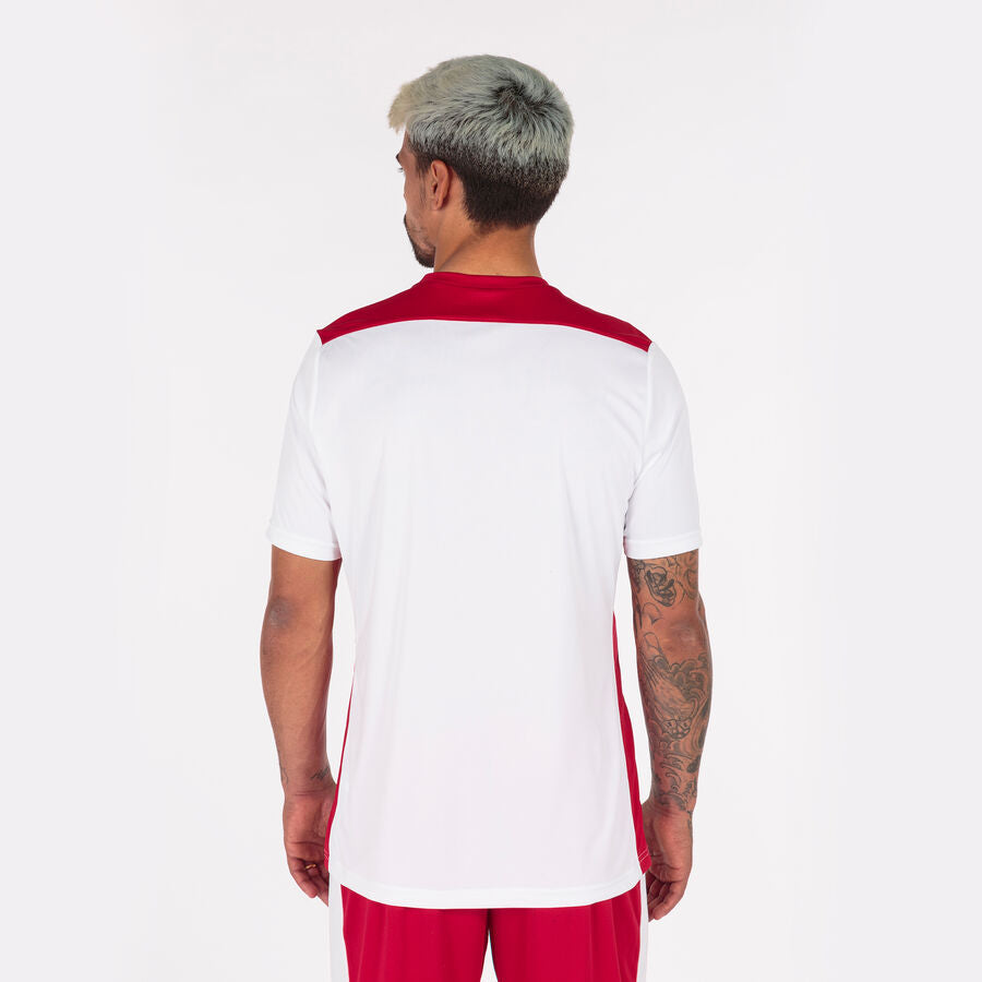Camiseta manga corta hombre Championship VI blanco gris