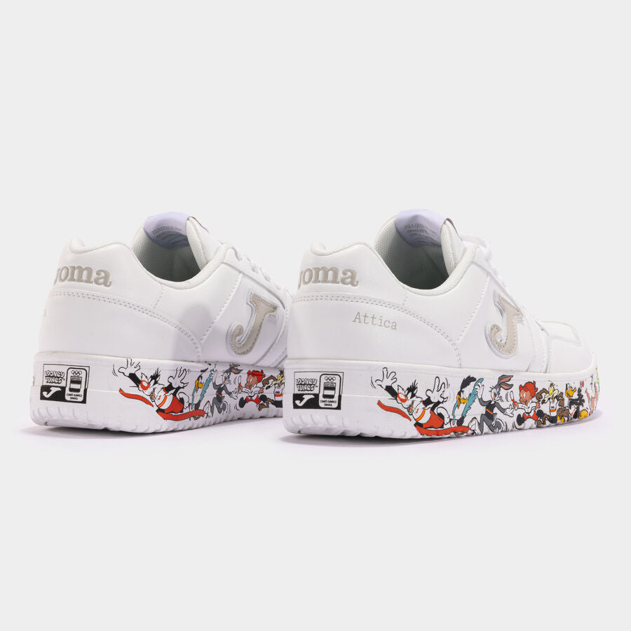 Zapatillas casual C.Aticca 24 Looney Tunes Cartoons unisex blanco multicolor
