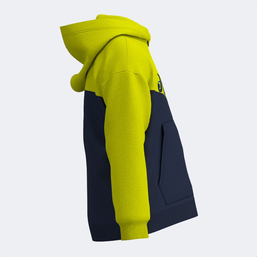 Sudadera con capucha niño Park marino gris melange