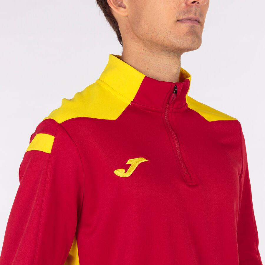 Sudadera hombre Championship VI verde flúor negro